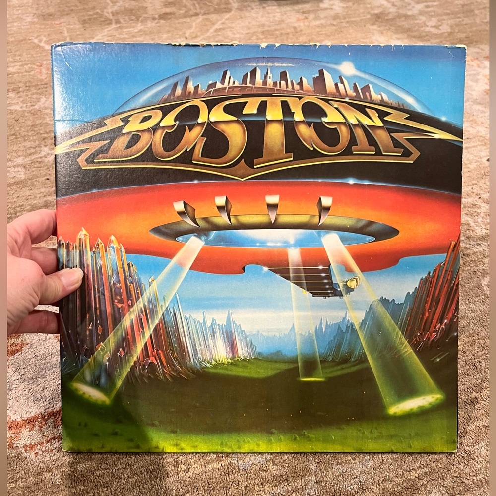 Boston Don't Look Back 1978 Original Vinyl LP Record - 1st Press VG+ Gatefold